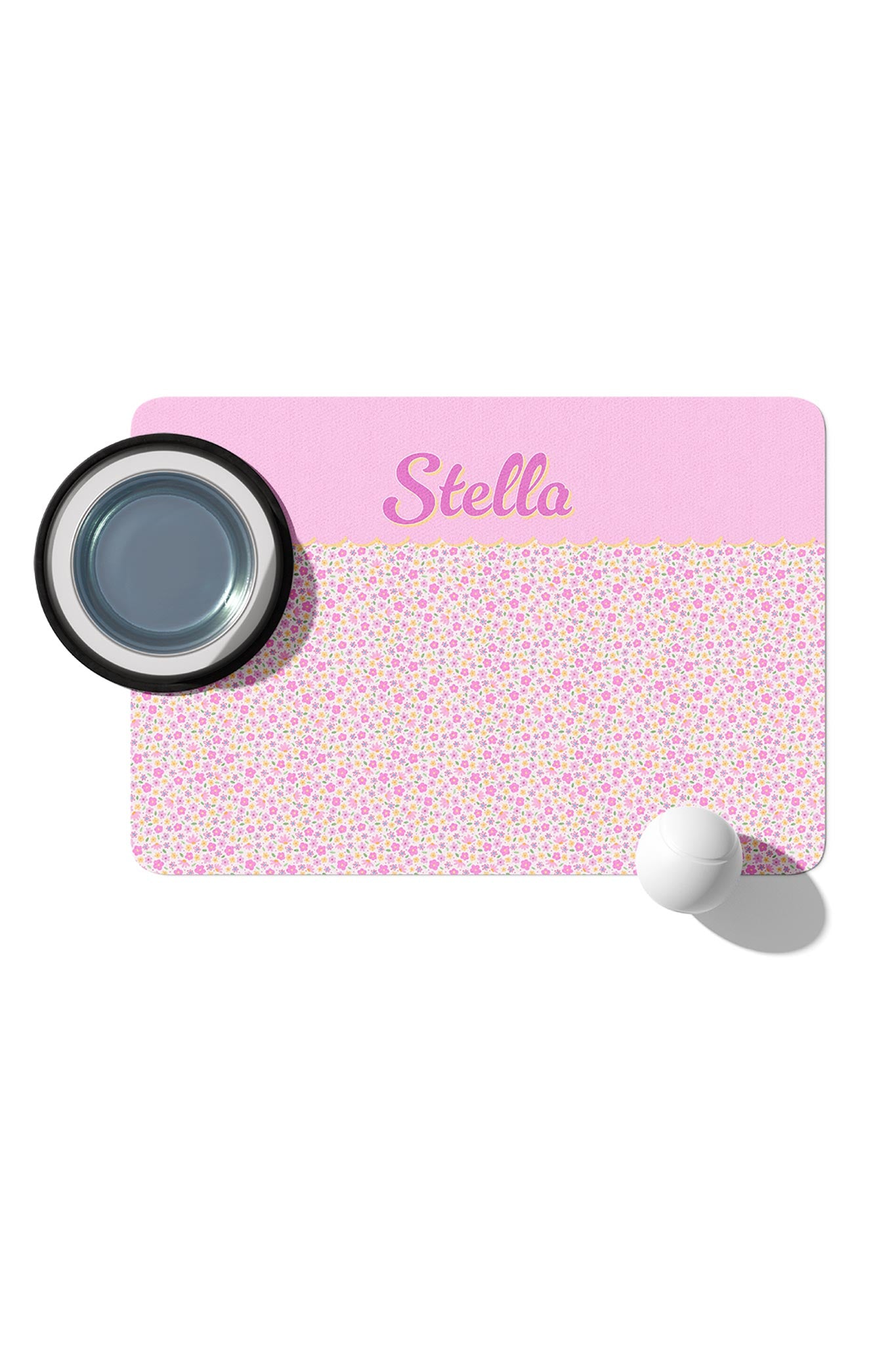 Personalized Pet Placemat | Scattered Blooms