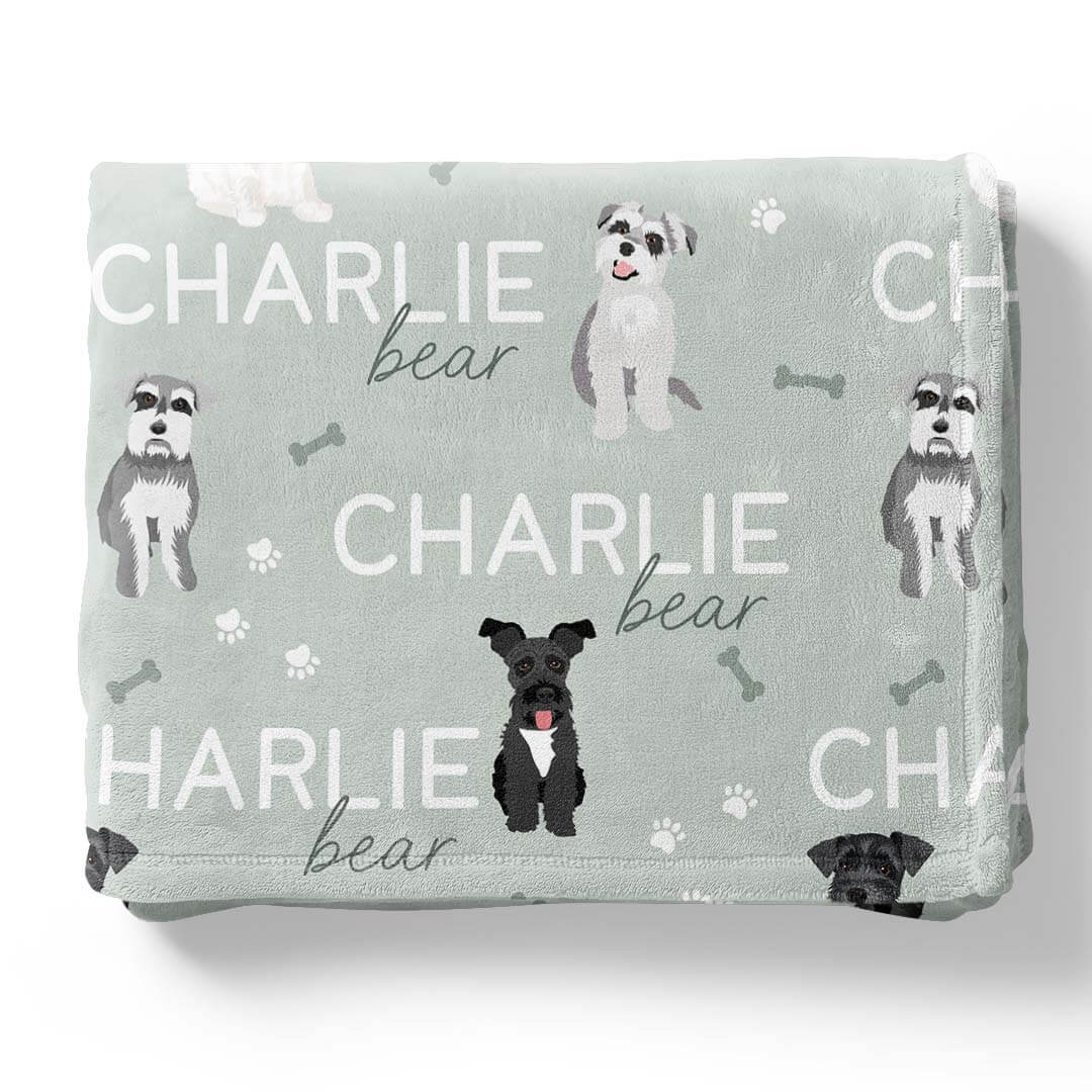 Personalized Kids Blankets | Dog Breeds