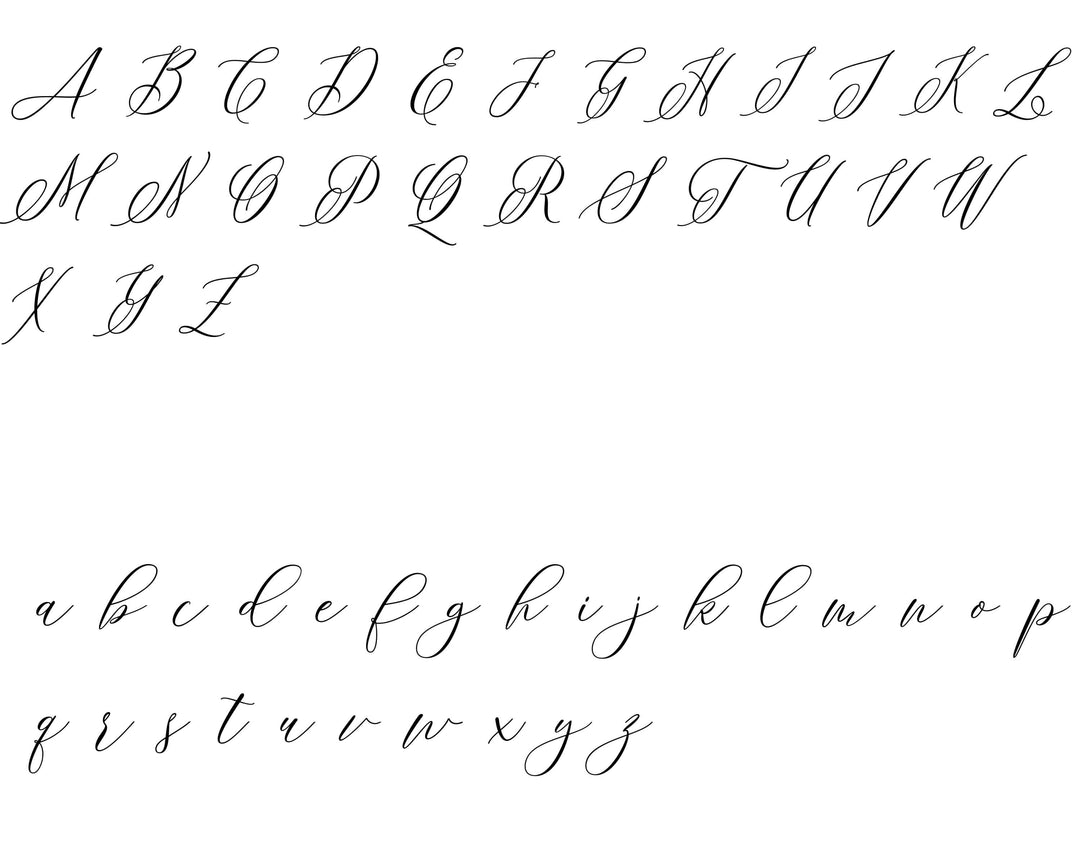 script font 
