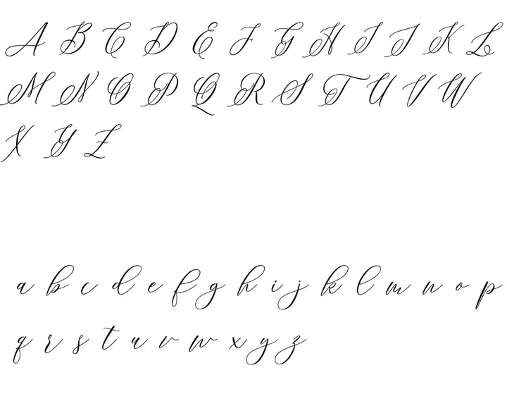 script font 