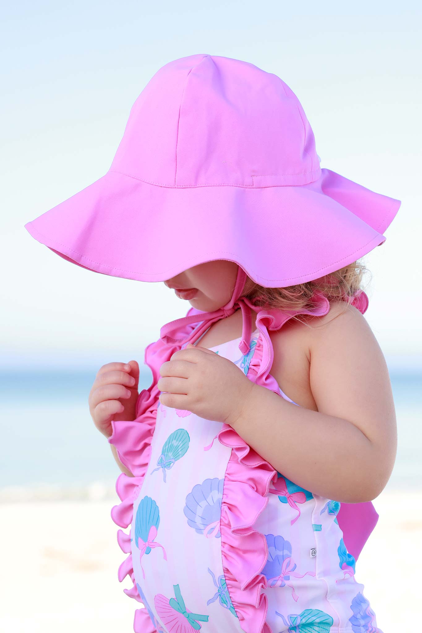 Solid Sun Hat | Pink Sweetie