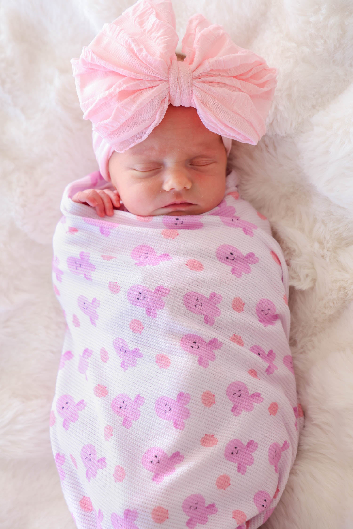 Bamboo Waffle Oversized Swaddle Blanket | Sea Snuggles