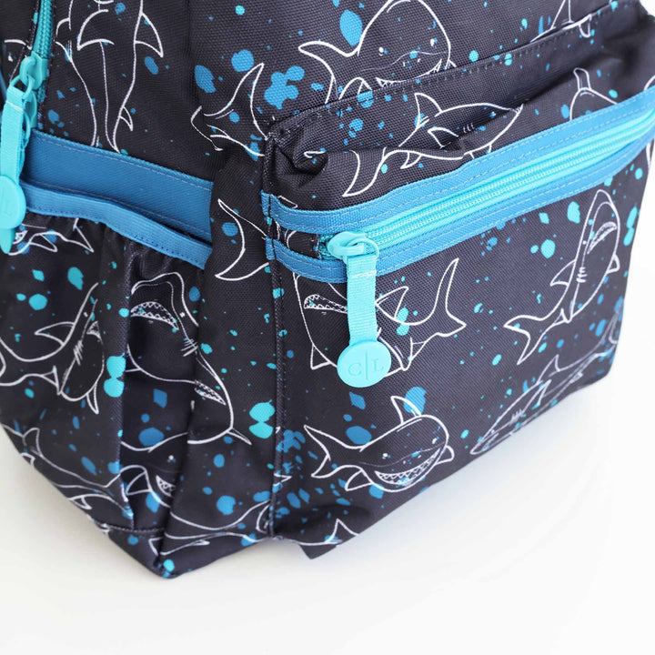 kids backpacks with sharks 