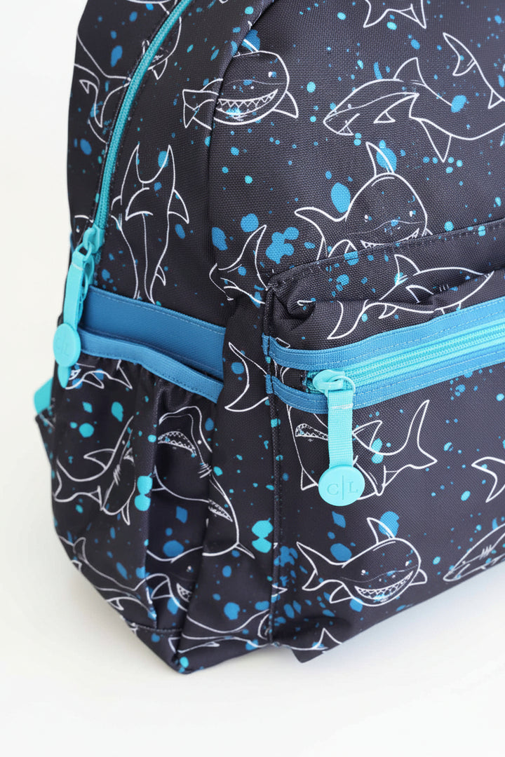 shark attack backpack for boys 