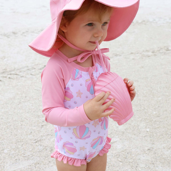 long sleeve rash guard with front zipper shell yeah 