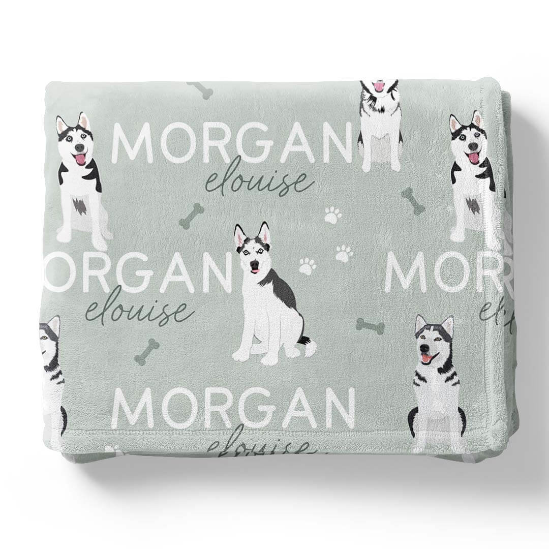 Personalized Kids Blankets | Dog Breeds