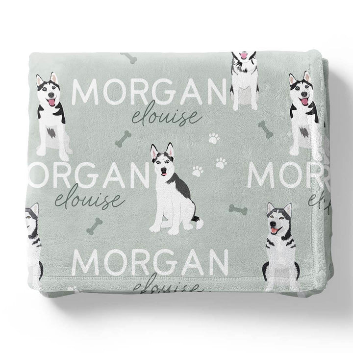 Personalized Kids Blankets | Dog Breeds