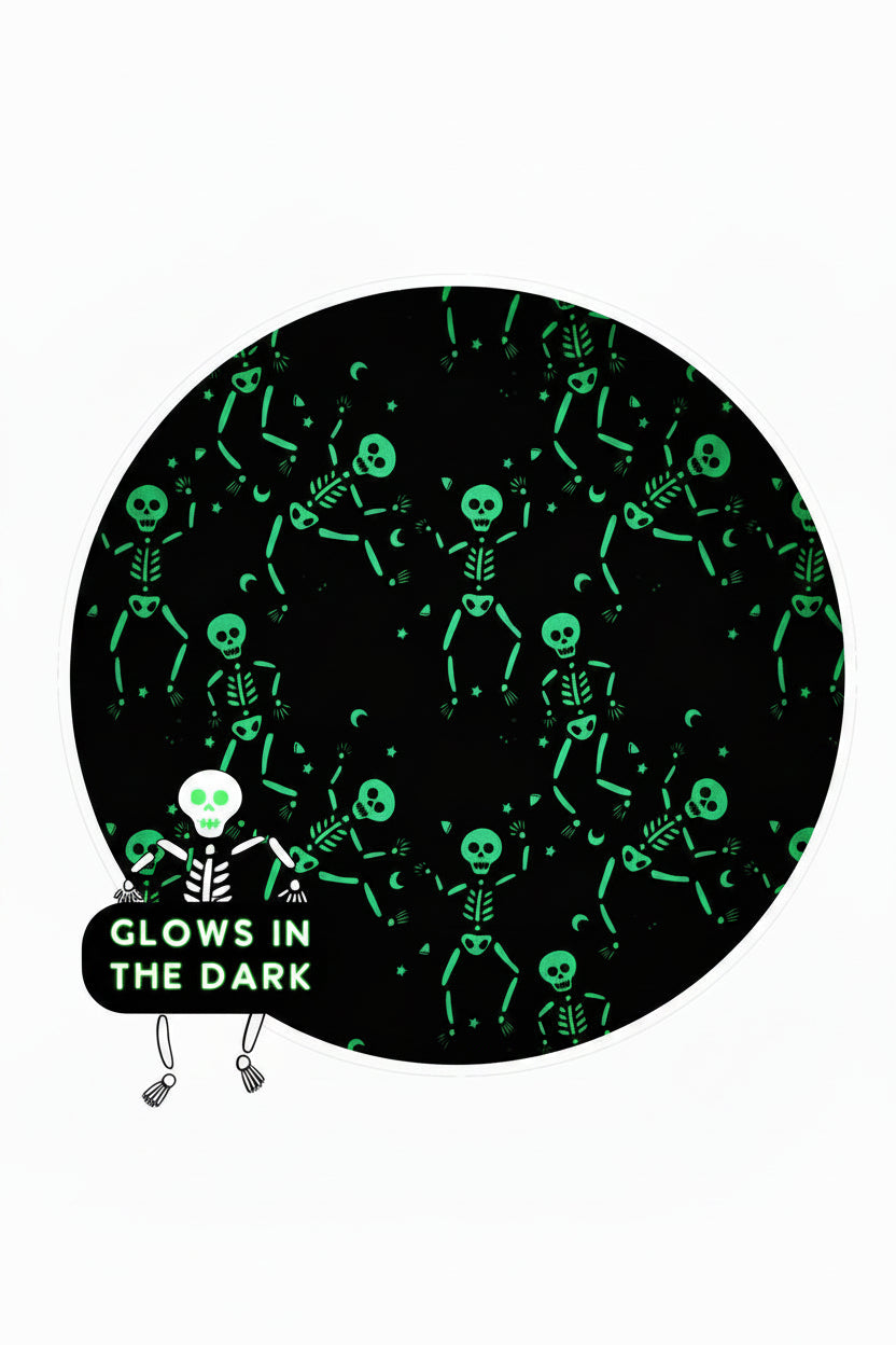 silly skellies glow in the dark pajamas
