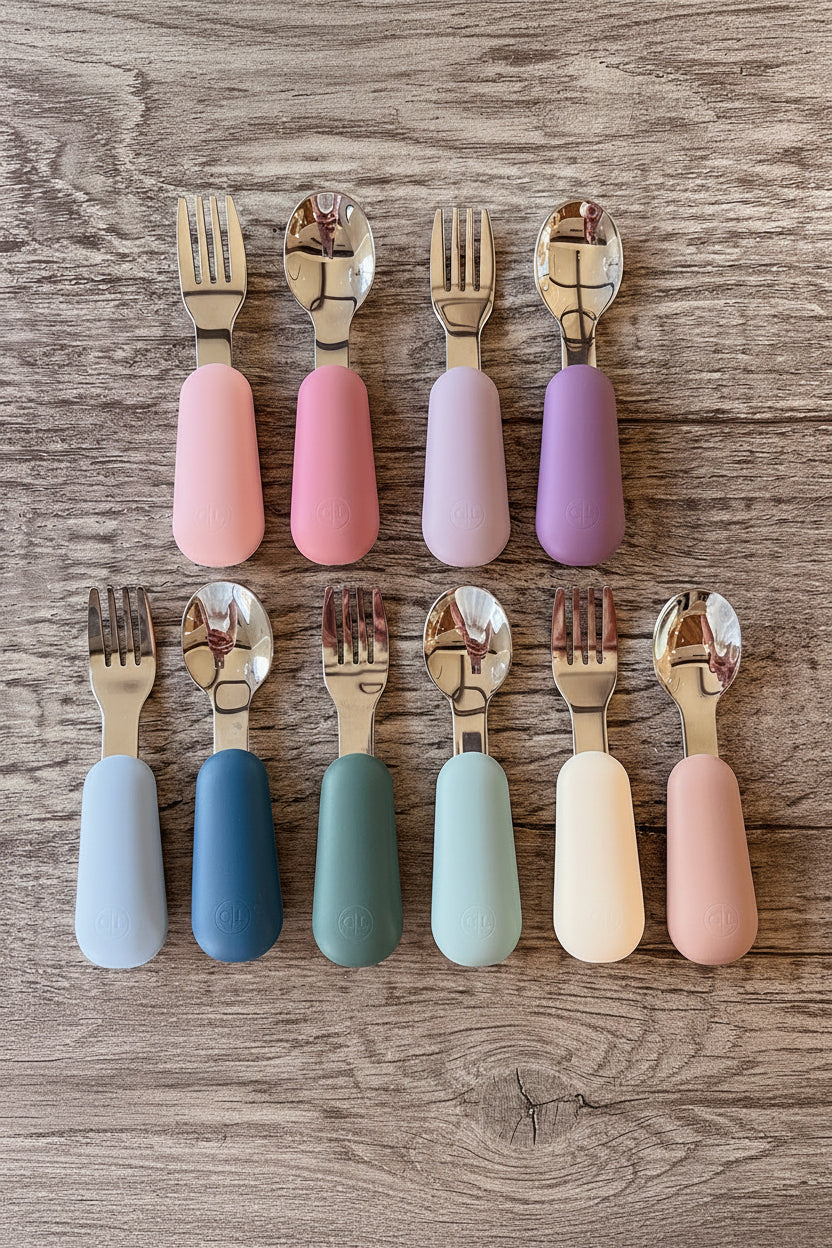 silicone silverware sets 