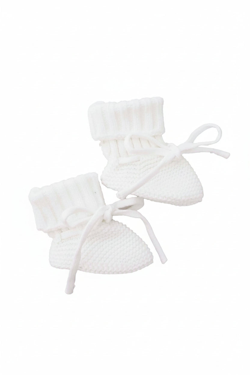 snow sweater booties for babies