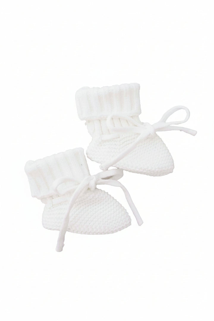 snow sweater booties for babies