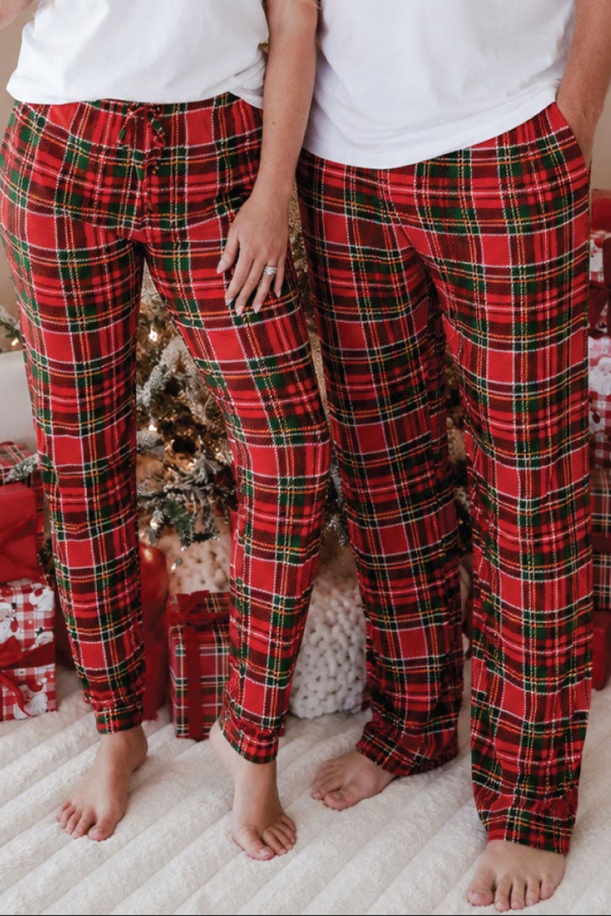 Adult Christmas Pajama Pants | Plaid Tidings