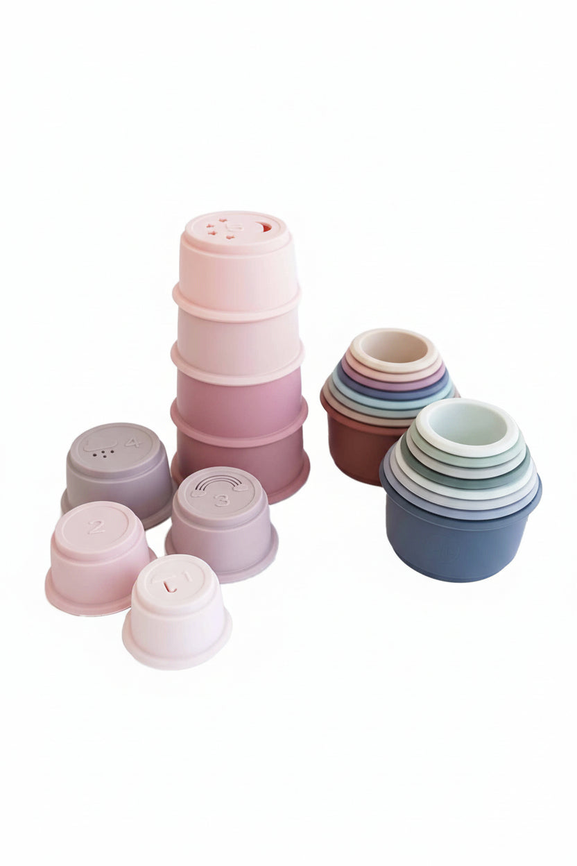 Silicone Stacking Cups