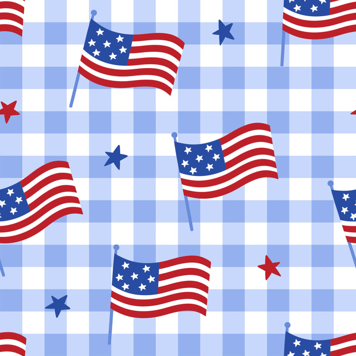star-spangled picnic swatch