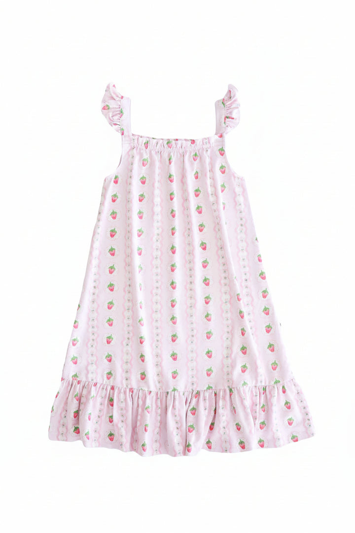 strawberry shortcake nightgown for girls 
