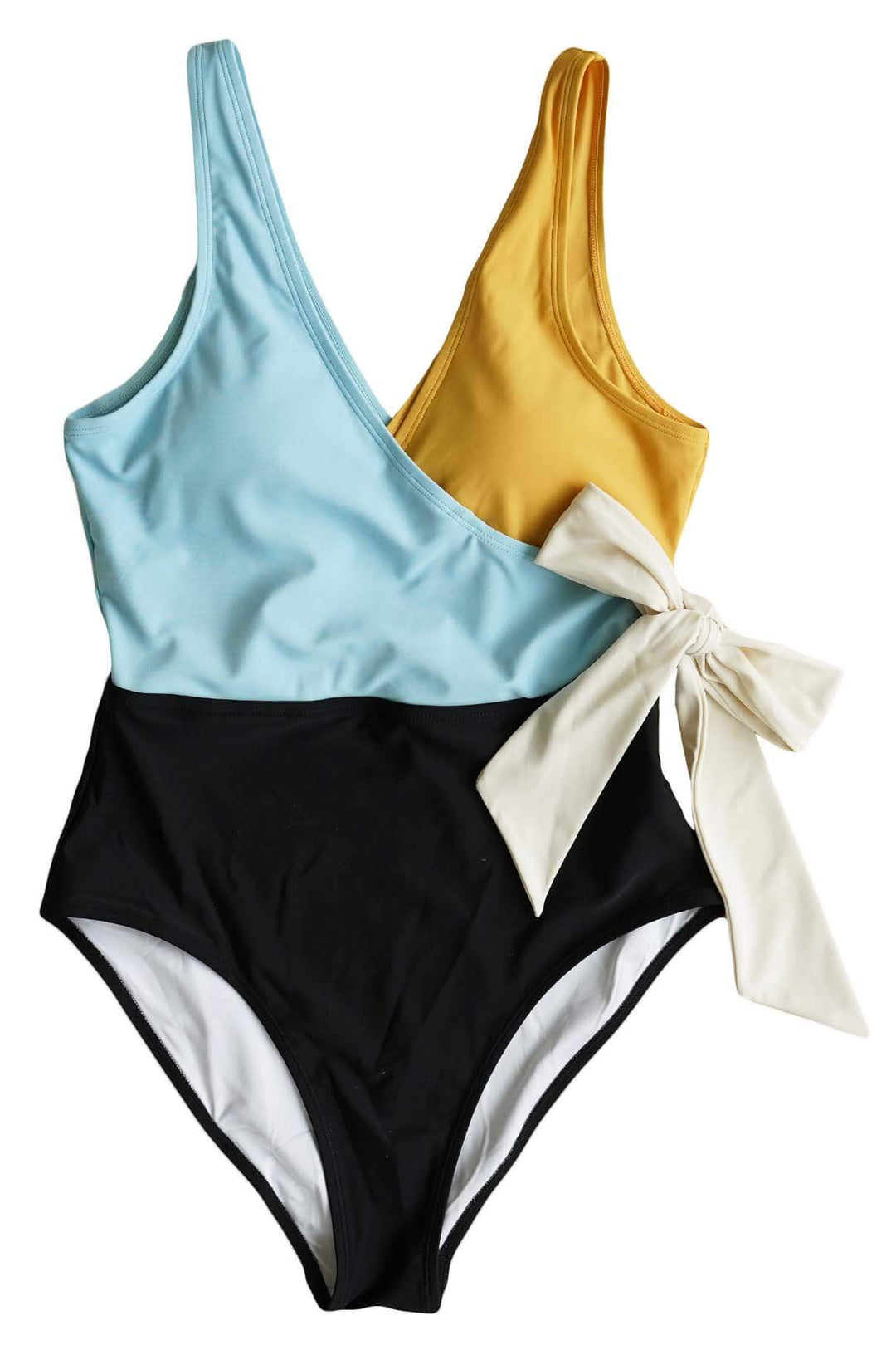 women's one piece swimsuit sun's out 