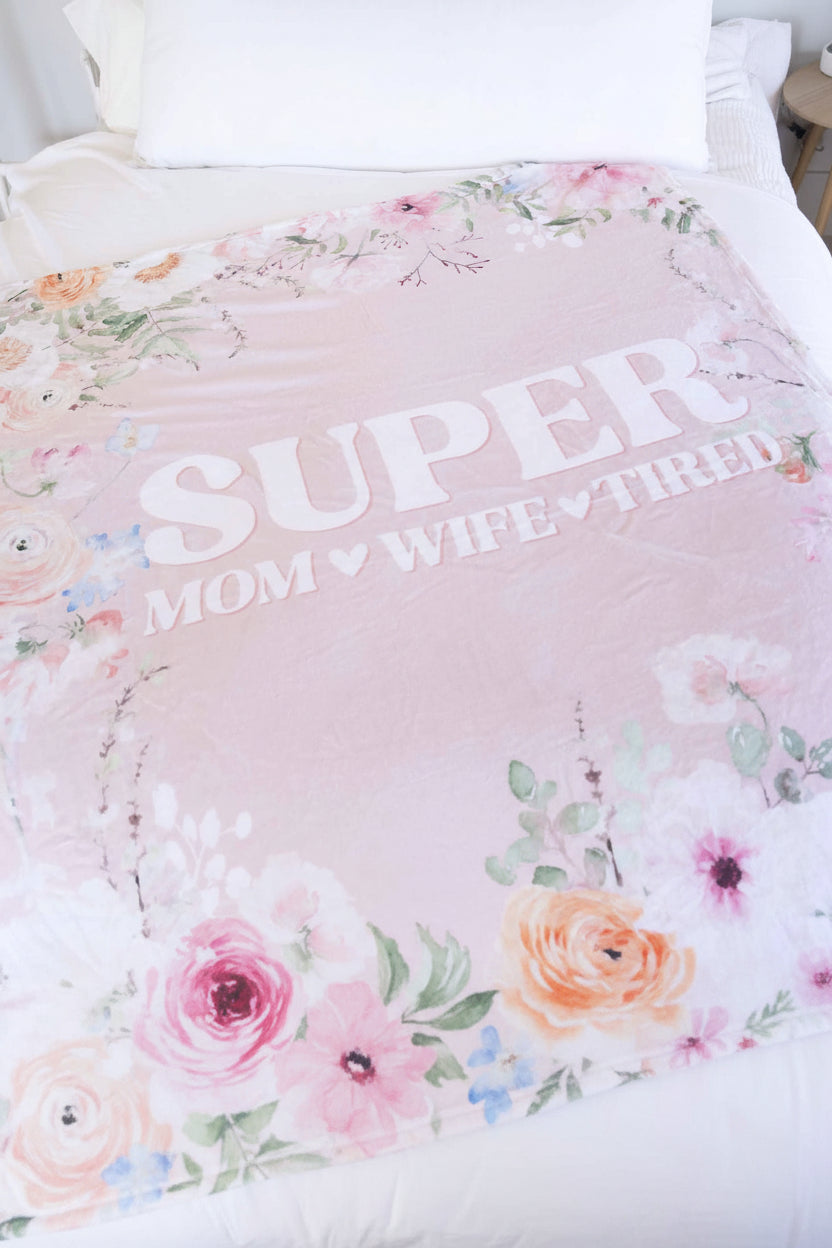 Mom Blanket | Super Mom