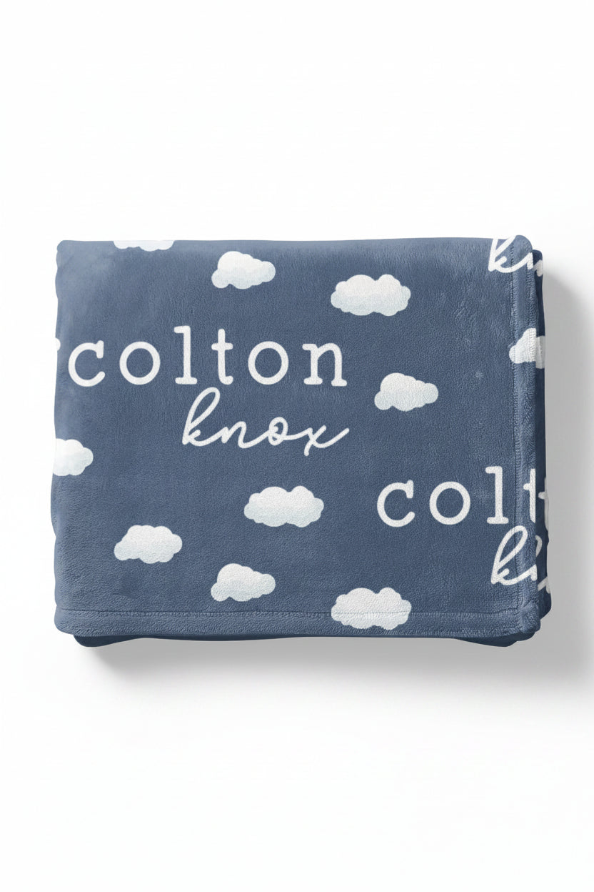 Sweet Dreams Personalized Toddler Blanket