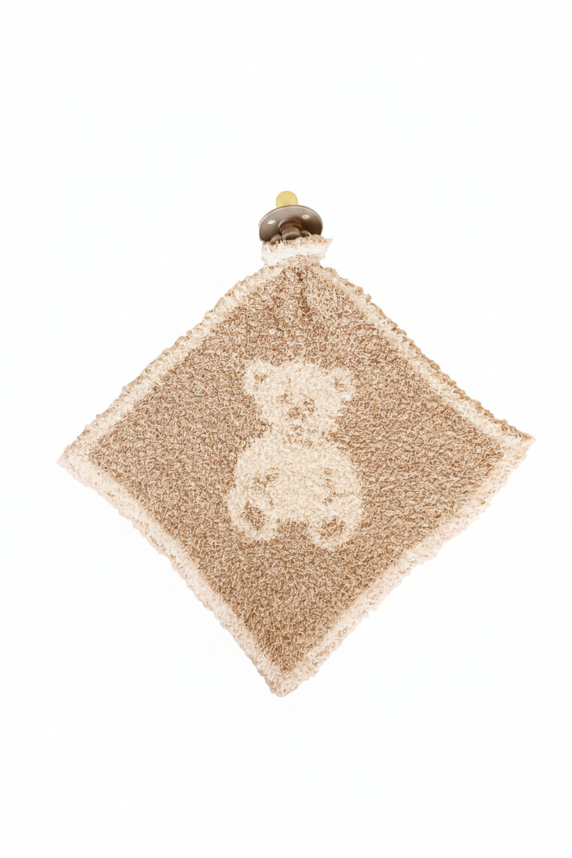 brown teddy bear lovey