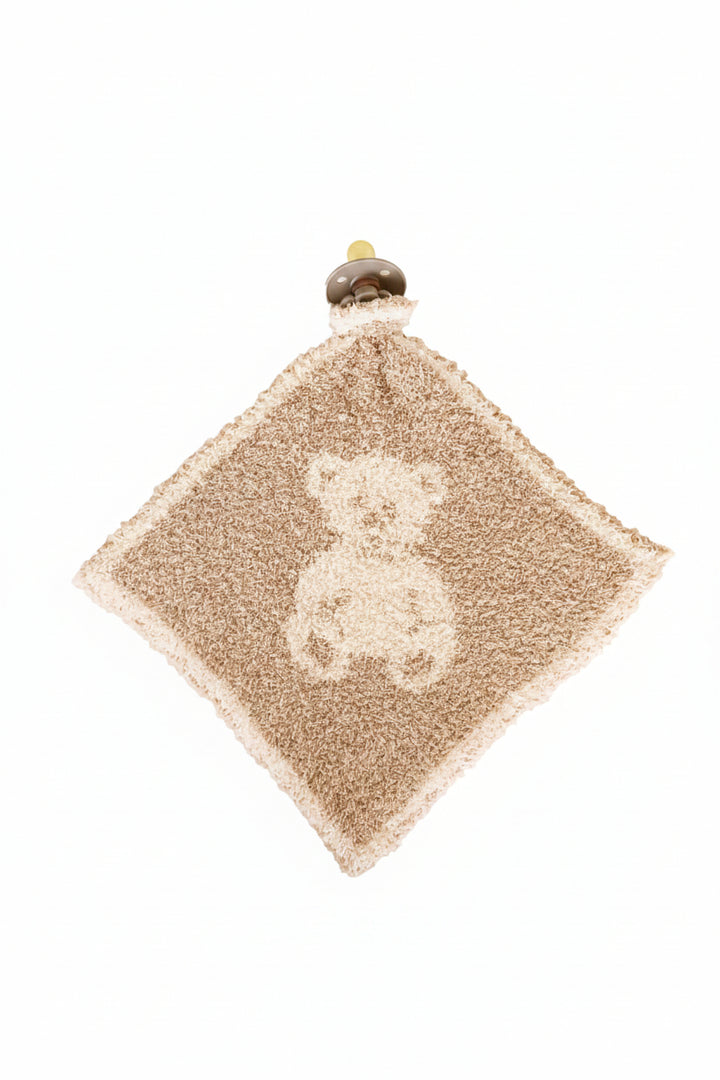 brown teddy bear lovey