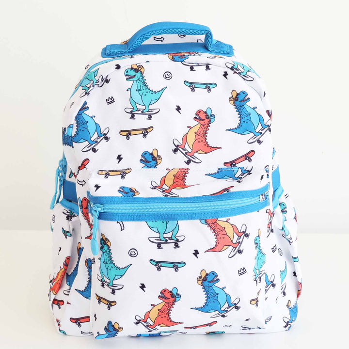 dinosaurs on skateboards backpacks for kids 