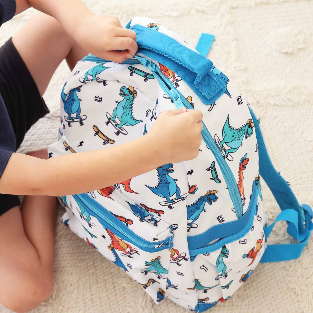 boys back to school backpack totally t-rex