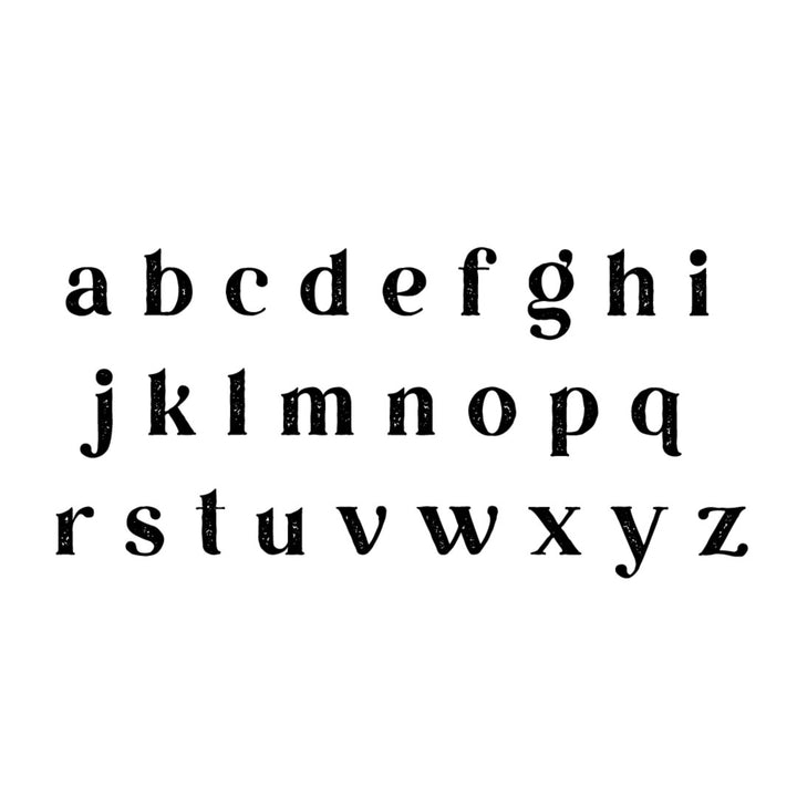 touch all lower font 