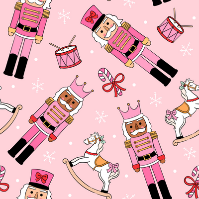 Zipper Ruffle Footie | Toy Soldier Pink