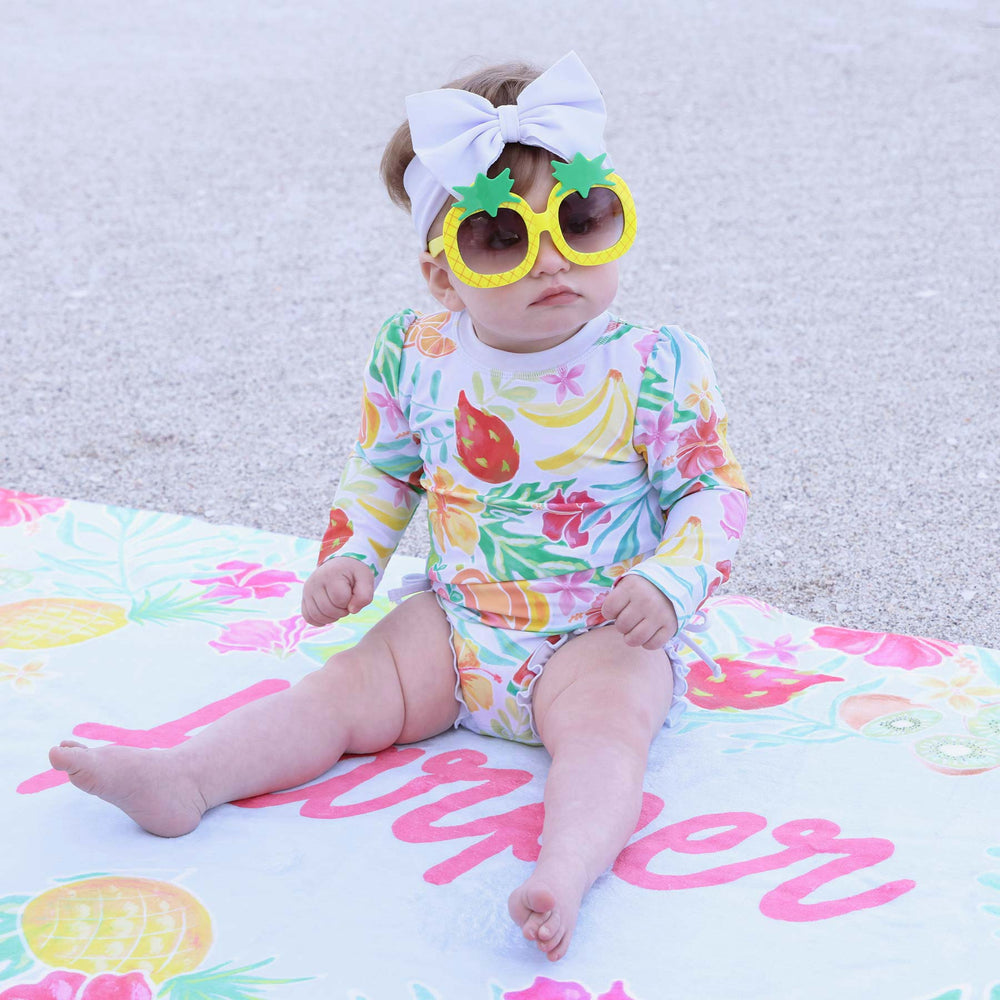 waterproof swim bow blue