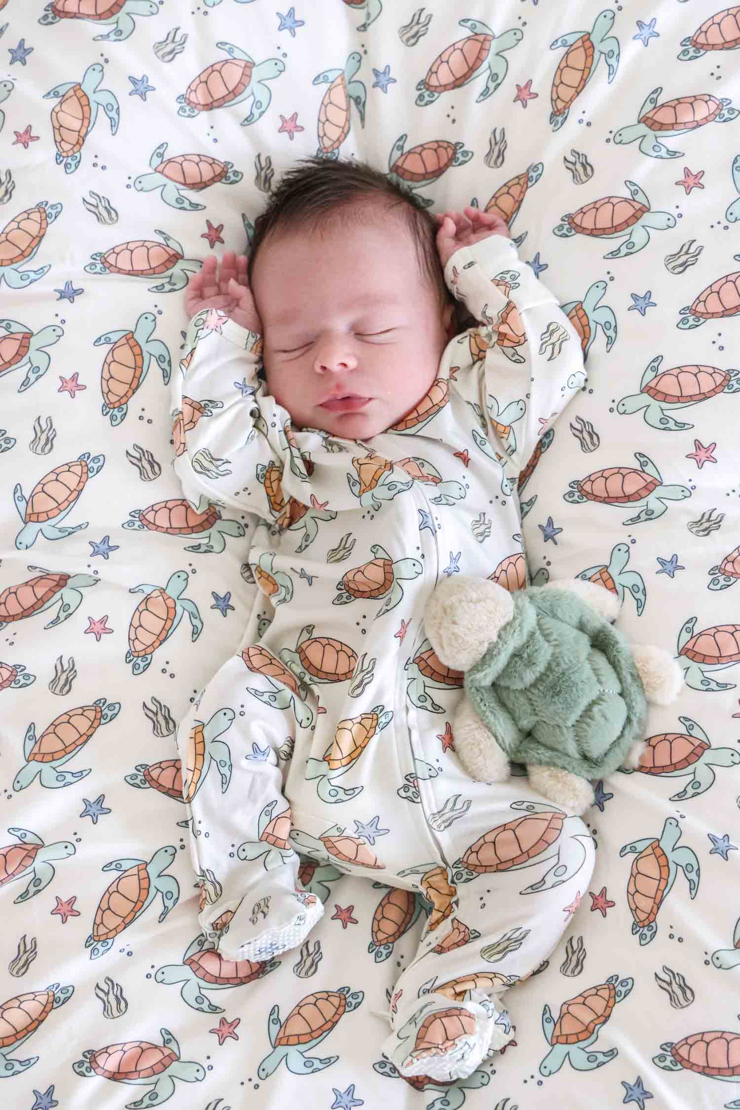 Zipper Footie | Turtley Rad