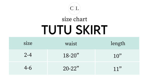 Sizing chart