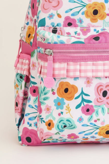 kids backpack for back to school floral 