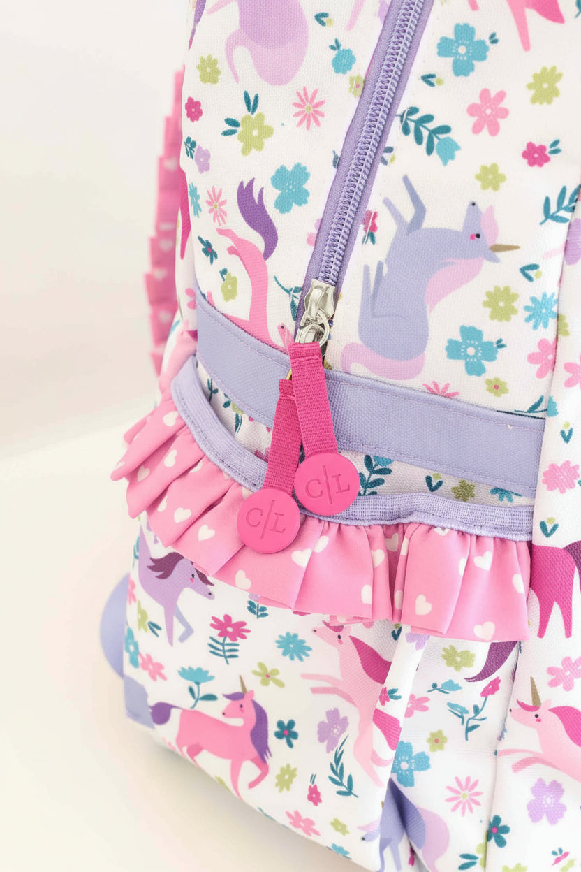girls unicorn backpack for school