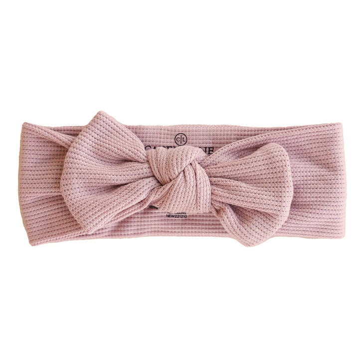 Vintage rose headwrap flat lay