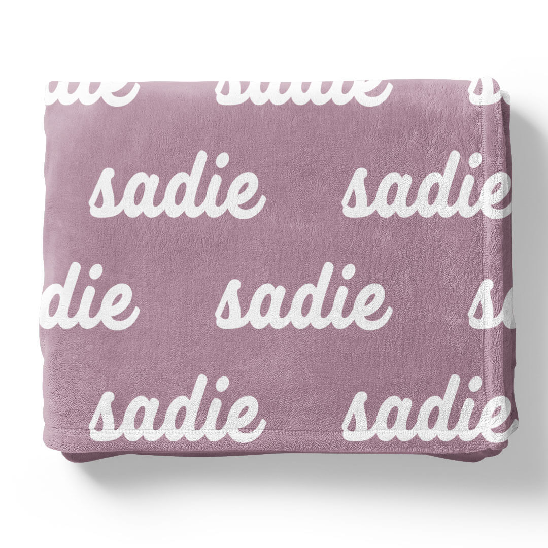 Cotton Candy Personalized Color Blanket