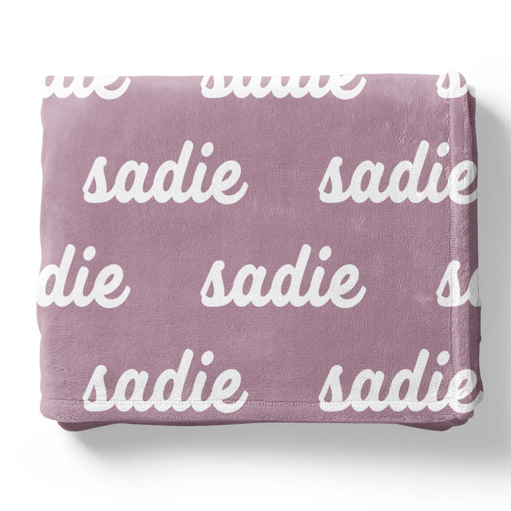 Cotton Candy Personalized Color Blanket