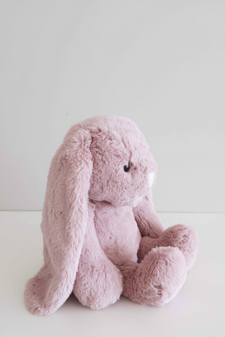 violet long eared bunny stuffed animal for kids 