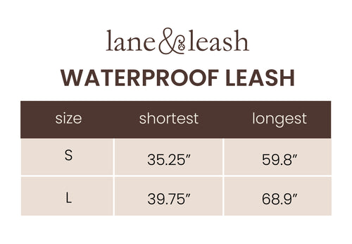 Sizing chart