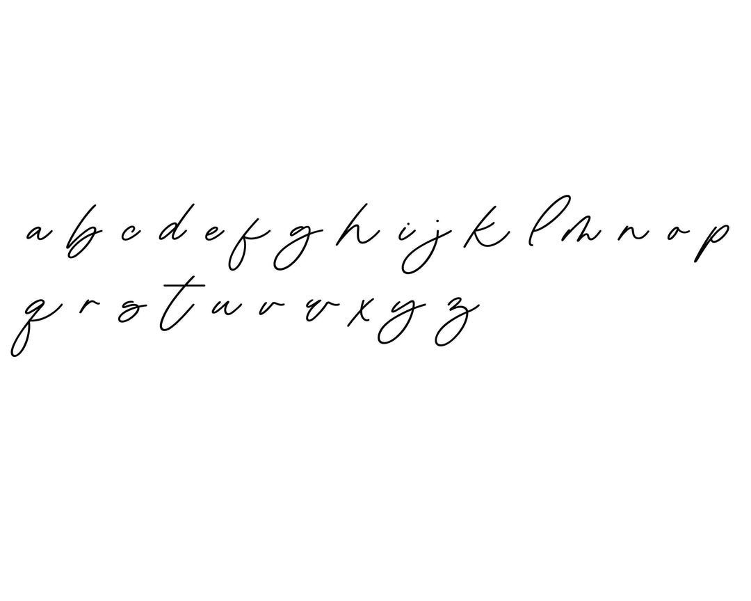wave script font 