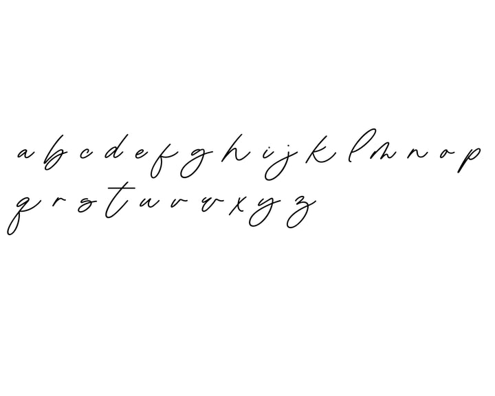 wave script font 
