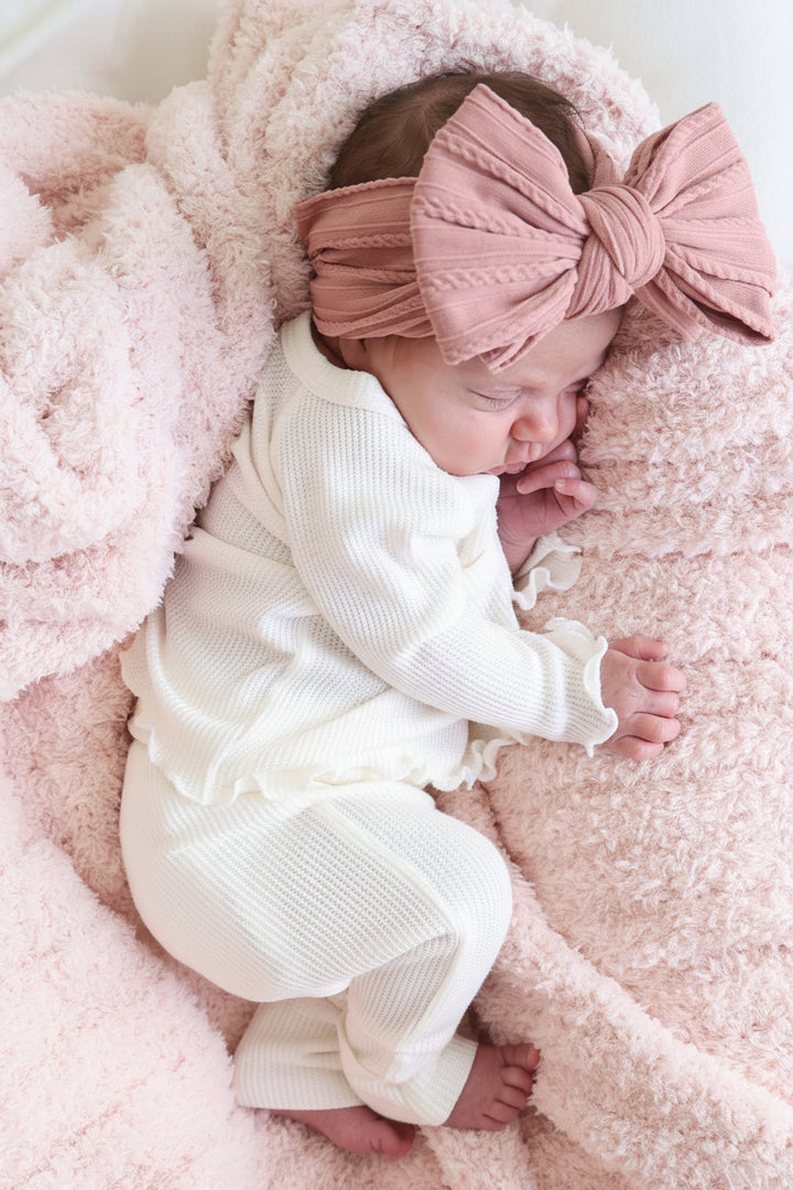 gardenia waffle crossover set for newborns 