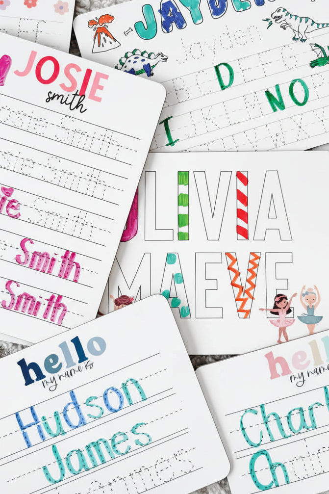 Kids Personalized Whiteboards