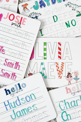 Kids Personalized Whiteboards