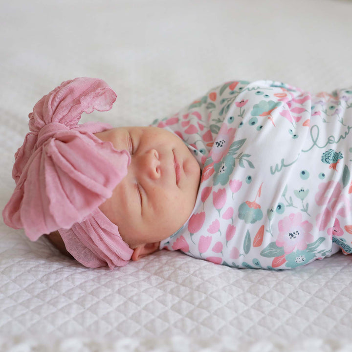 baby name swaddle blanket personalized with name 