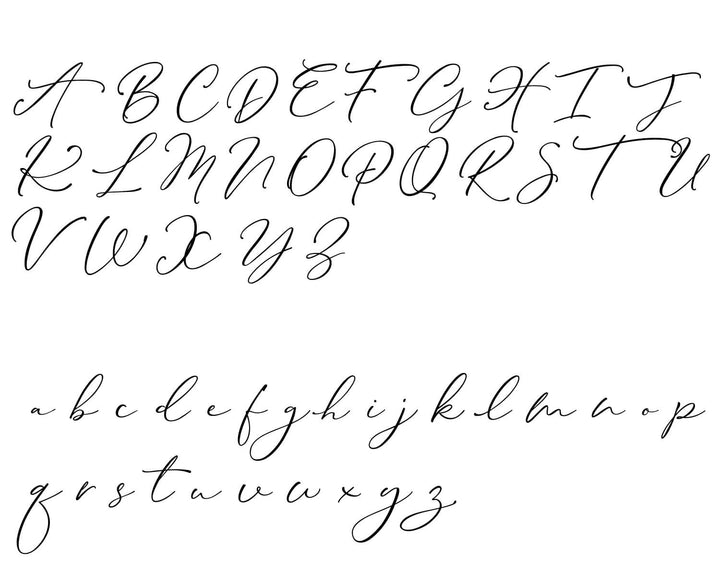script font 