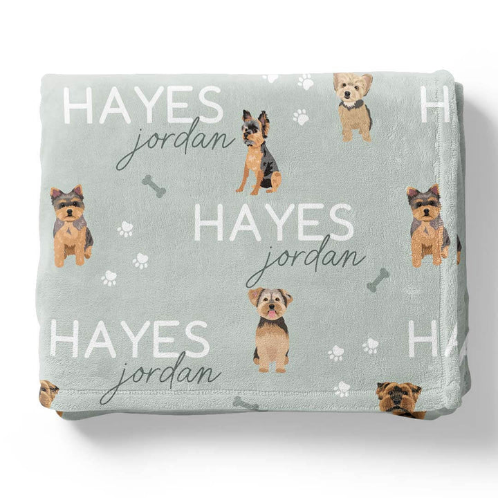 Personalized Kids Blankets | Dog Breeds