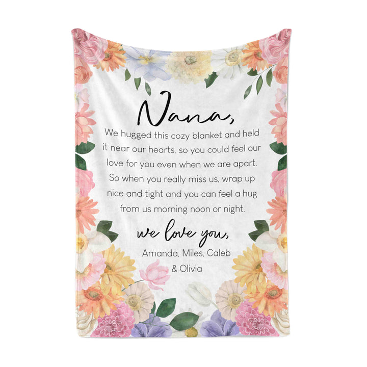 Personalized Blanket | Note to Grandma