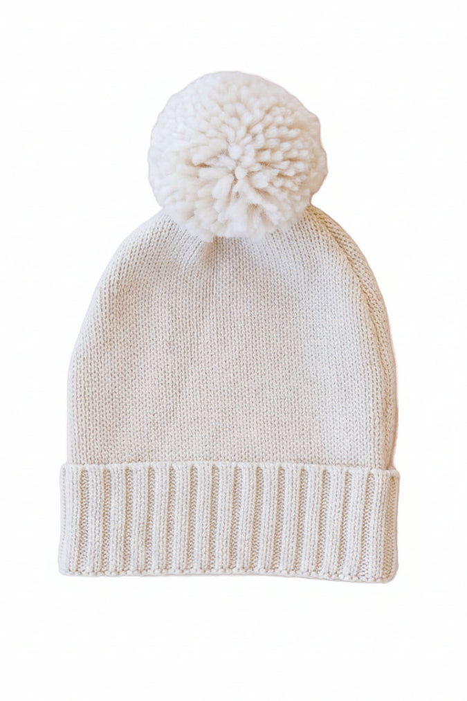 sand baby beanie 
