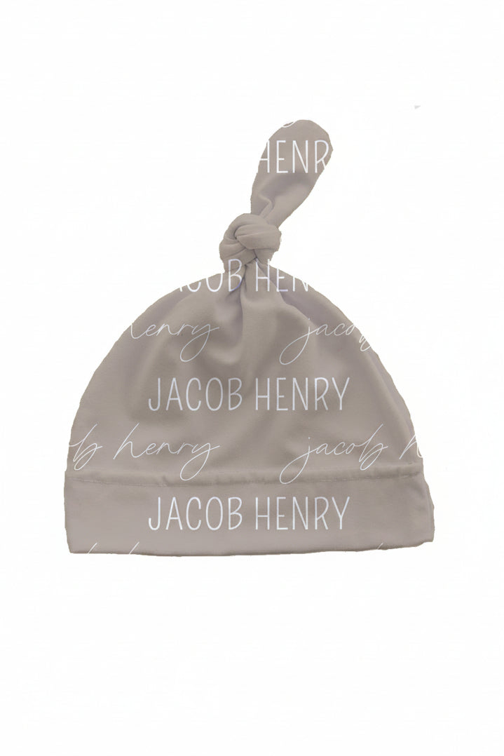 Stone Personalized Knotted Hat