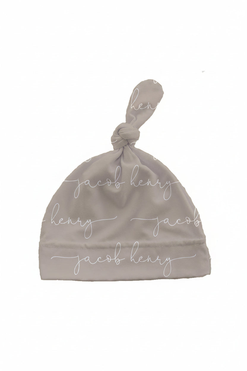 Stone Personalized Knotted Hat